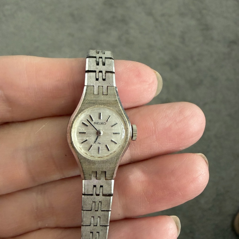 Seiko Silver-Tone Women's Bracelet Watch